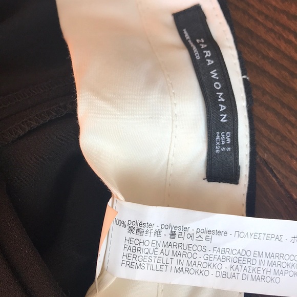 NWOT: ZARA Trousers; size S. - Picture 8 of 8